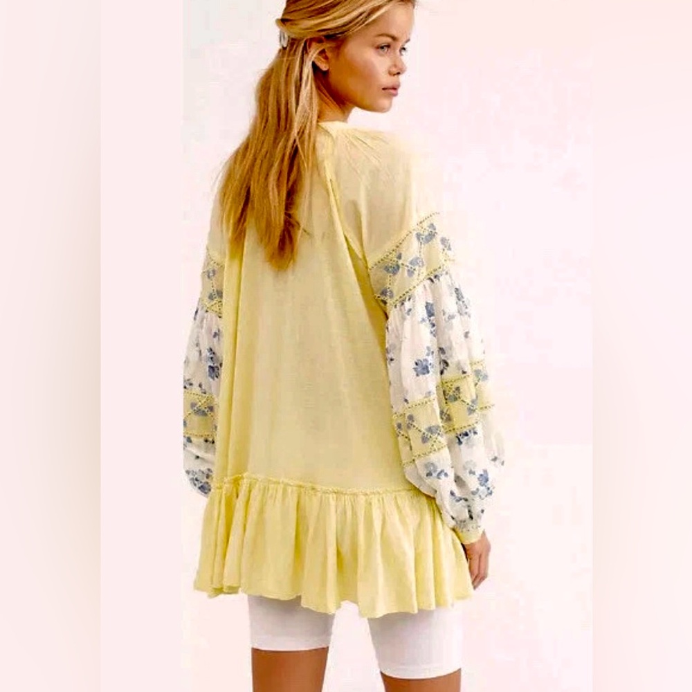Free People Mix It Up Tunic M/L - Picture 2 of 9